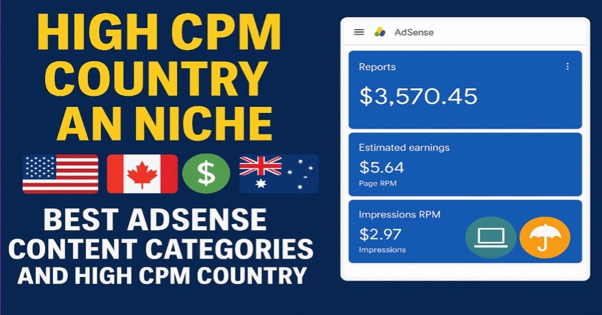 High Cpm Country And Niche